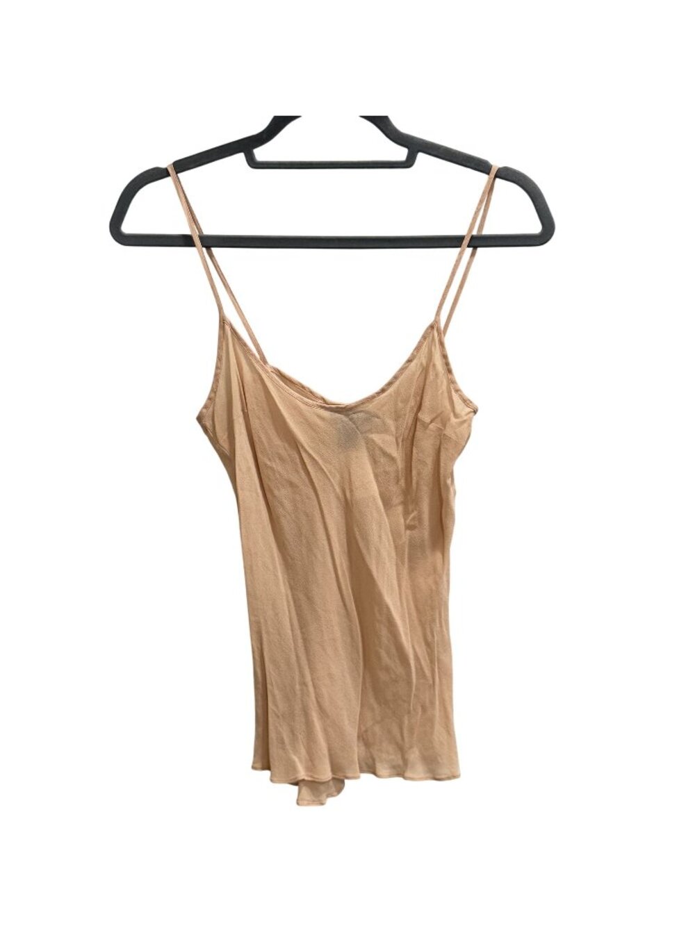 DKNY Women’s Blush Pink‎ 100% Silk Flowy Camisole Tank Top Size 10